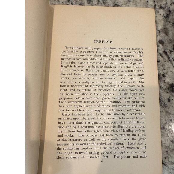 The Making of English Literature William H. Crawshaw 1907 Anglo-Saxon Antique - Picture 12 of 16